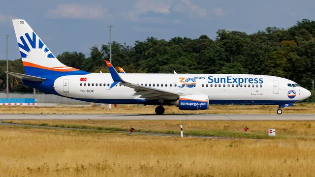 TC-SOE:Boeing 737-800:SunExpress